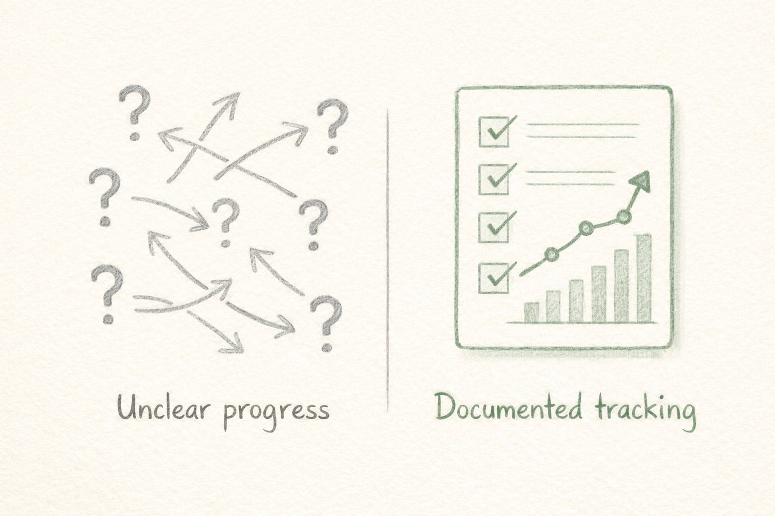 Structured vs unstructured tracking